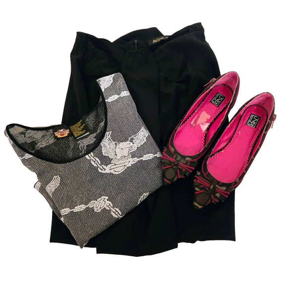 Harley-Davidson women's Crop mesh top with logo L casual - Picture 8 of 16